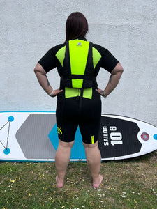 Baltic Paddler Buoyancy Aid for Plus Sizes - Yellow - Tri Wetsuit Hire