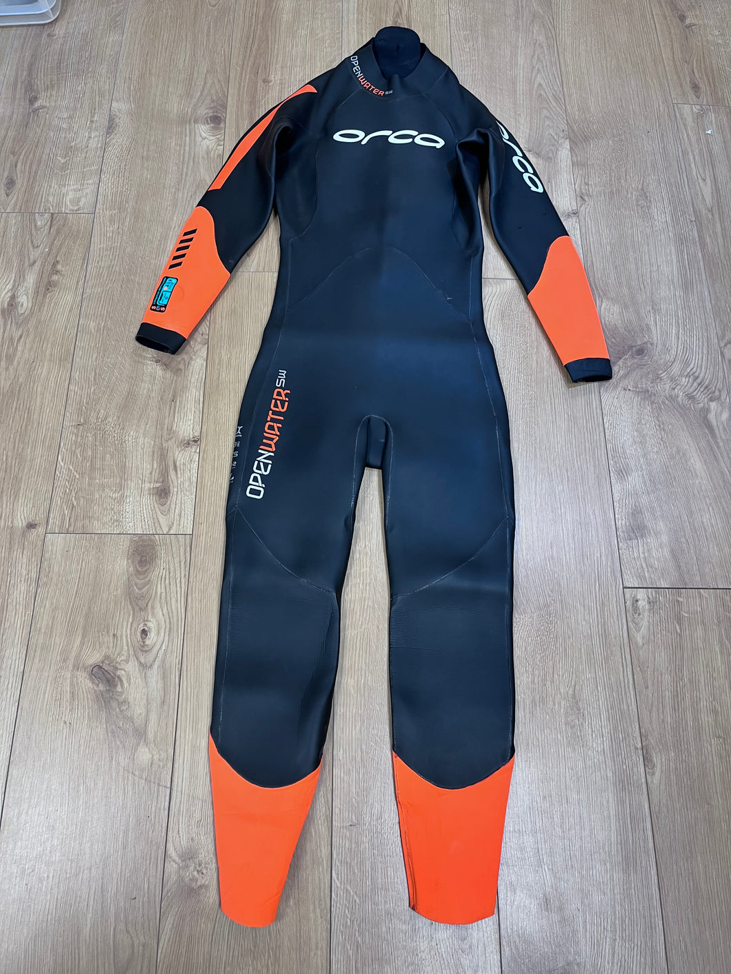 Pre loved Mens Orca Open Water Smart Wetsuit size 7 (1050) - Grade B