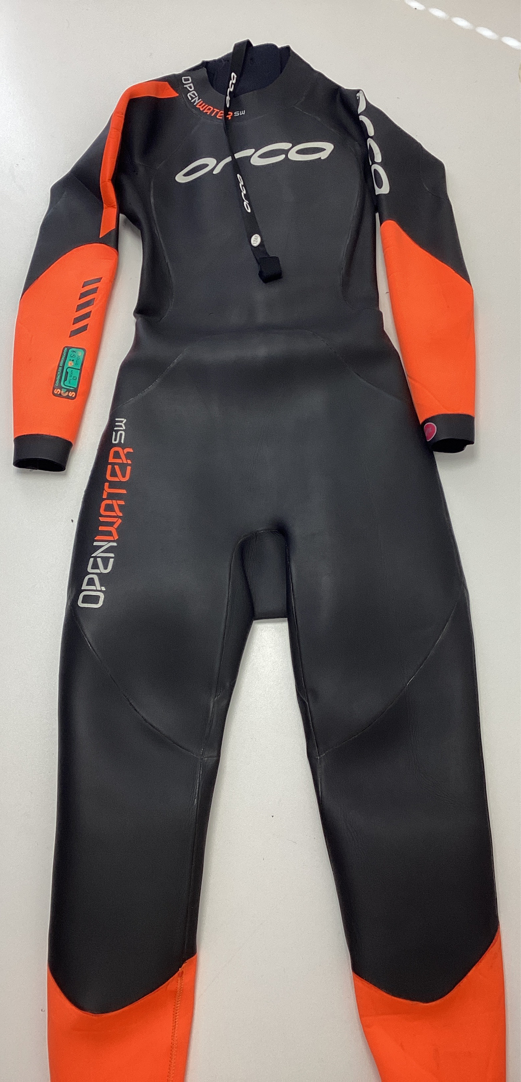 Pre Loved Women's Orca Open Water Smart Wetsuit Size S (1248) - Grade B