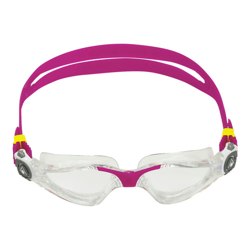 Aquasphere Kayenne Compact Goggles - Clear Lens - Raspberry