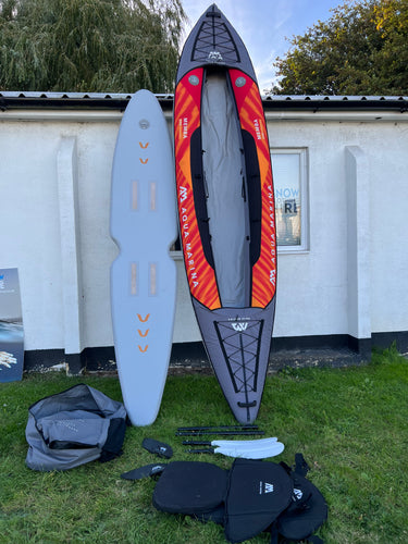 Pre Loved Aqua Marina Memba 390 Inflatable 2 Person Kayak (ME015)