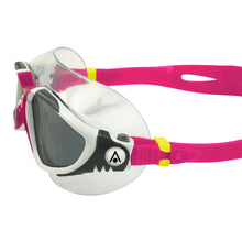 Load image into Gallery viewer, Aquasphere Vista Swim Mask - Smoke Lens - White/Raspberry