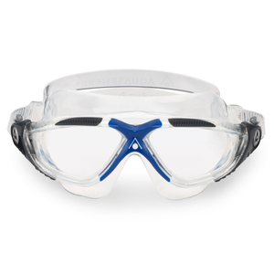Aquasphere Vista Swim Mask -  Clear Lens - Blue/Grey