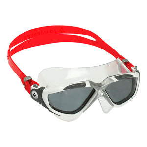 Aquasphere Vista Swim Mask - Smoke Lens - White/Grey/Red