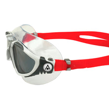 Load image into Gallery viewer, Aquasphere Vista Swim Mask - Smoke Lens - White/Grey/Red