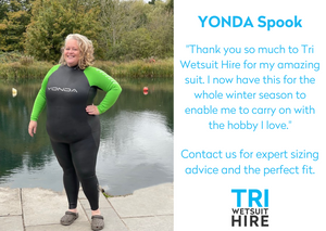 Plus Size Wetsuit Hire - Tri Wetsuit Hire