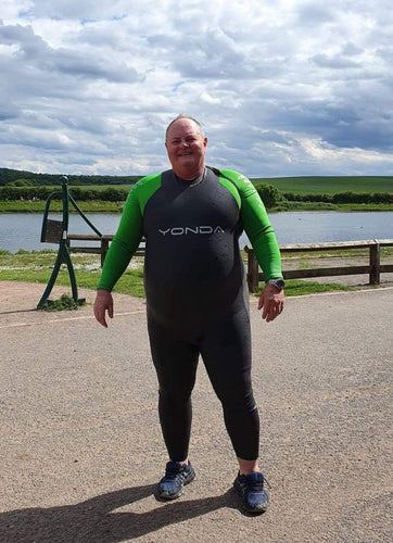 YONDA Spook Wetsuit Mens - Plus Sizes Available up to 150kg