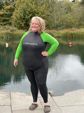 Load image into Gallery viewer, YONDA Spook Wetsuit Womens - Plus Sizes Available up to 150kg