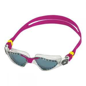 Aquasphere Kayenne Compact Goggles - Smoke Lens - Raspberry