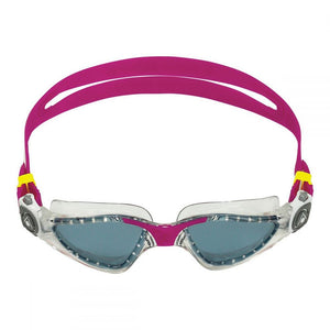 Aquasphere Kayenne Compact Goggles - Smoke Lens - Raspberry